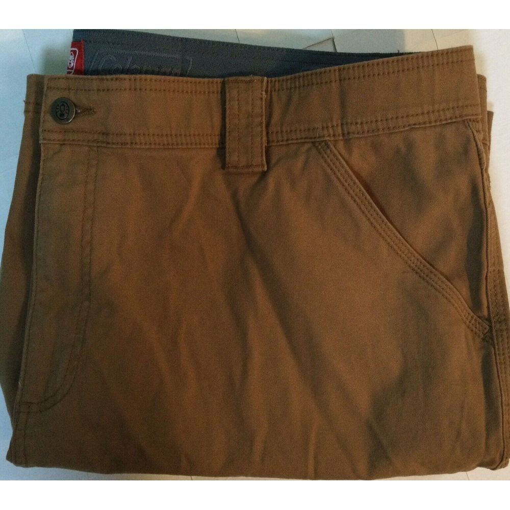Coleman Cargo Shorts Men 44 Tobacco‎ Hiking Work Wear